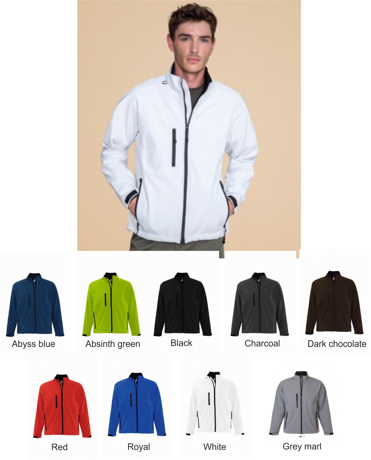 Sol's 46600 Relax Soft Shell Jacket